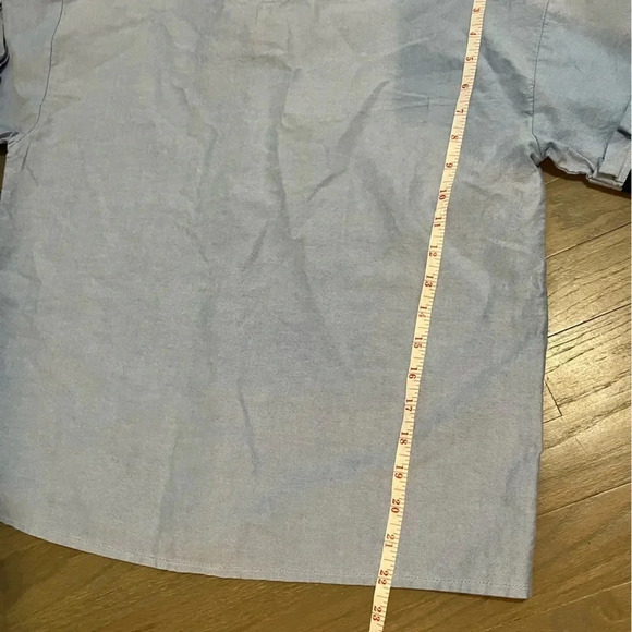 Chepè Italy Woman’s Blue Chambray peasant style top. Small - Picture 8 of 8